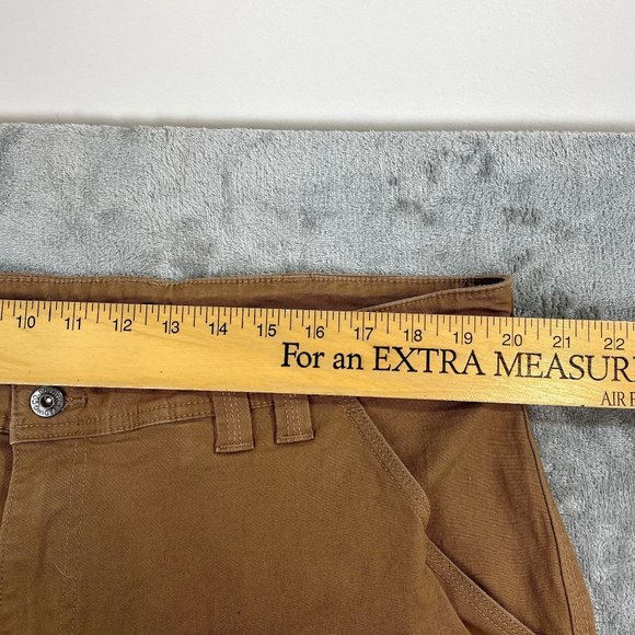 Duluth Trading Co. Flex Fire Hose Men's Brown Work Pants 40 x 29 - Picture 7 of 7